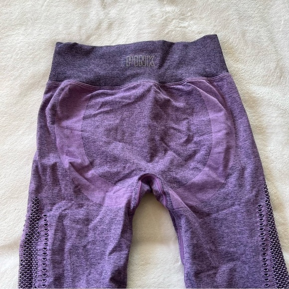 PINK victoria’s secret pink seamless purple leggings - Picture 5 of 7